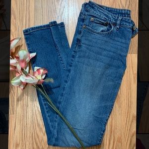 Aeropostale Straight Leg Blue Jeans